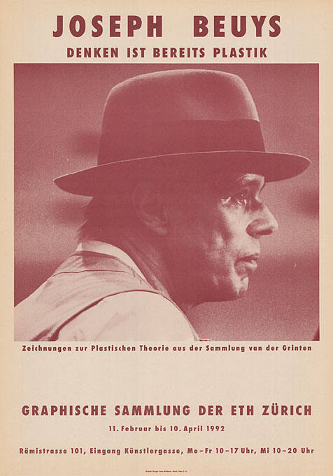 Joseph Beuys, Graphische Sammlung der ETH Zürich