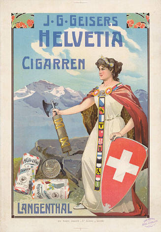 J. G. Geisers Helvetia Cigarren, Langenthal