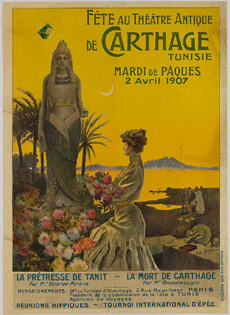 Fête Théâtre Antique de Carthage, Tunisie