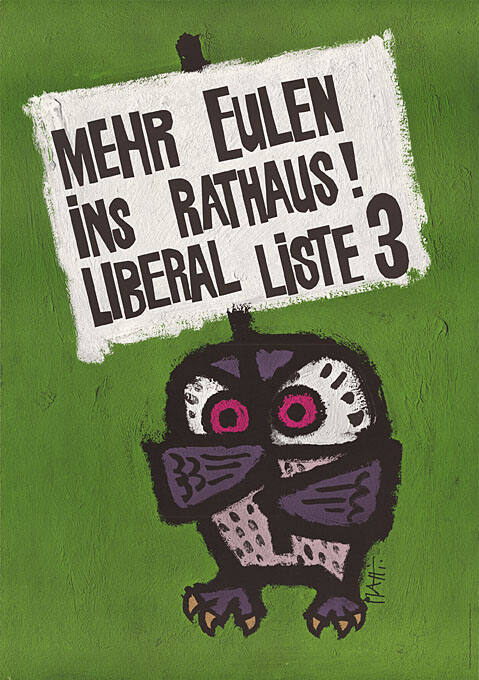 Mehr Eulen ins Rathaus! Liberal, Liste 3