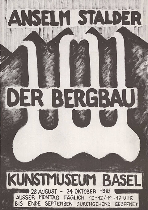 Anselm Stalder, Der Bergbau, Kunstmuseum Basel