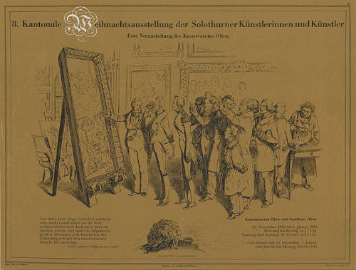 Kantonale Weinachtsausstellung der Solothurner Künstlerinnen und Künstler, Kunstmuseum Olten, Stadthaus Olten