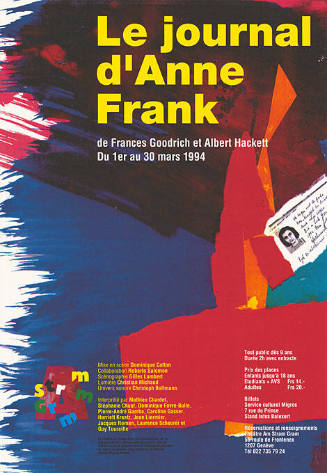 Le journal d’Anne Frank, Frances Goodrich et Albert Hackett, Am Stram Gram