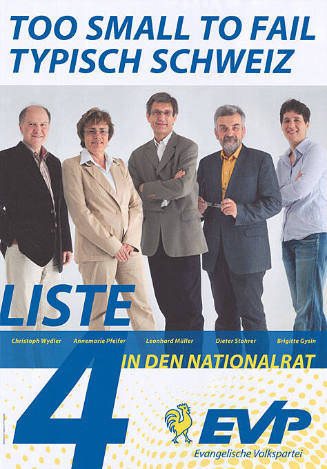 Too small to fail, Typisch Schweiz, Liste 4, EVP