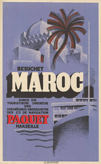 Besuchet Maroc, Paquet, Marseille