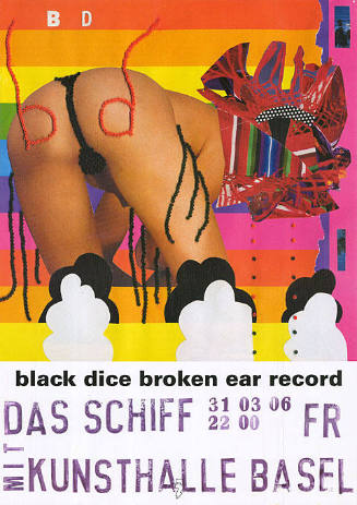 Black Dice, Broken Ear Record, Das Schiff, Kunsthalle Basel