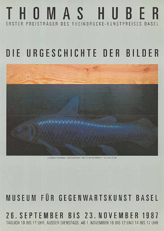 Thomas Huber, Die Urgeschichte der Bilder, Museum für Gegenwartskunst Basel