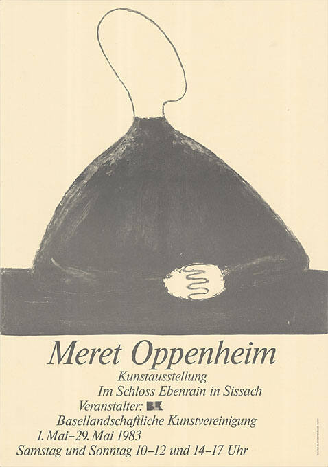 Meret Oppenheim, Schloss Ebenrain, Sissach