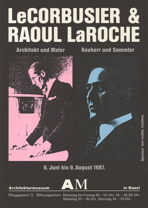 LeCorbusier & Raoul LaRoche, Architekturmuseum Basel