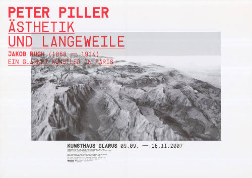 Peter Piller, Kunsthaus Glarus