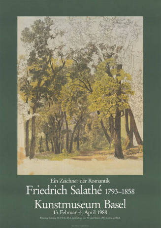 Friedrich Salathé, Kunstmuseum Basel