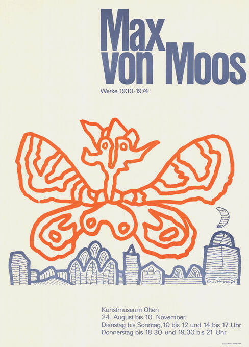 Max von Moos, Kunstmuseum Olten