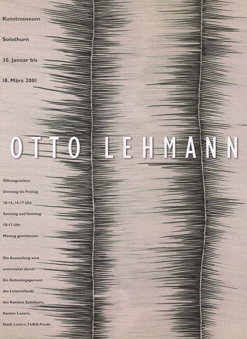 Otto Lehmann, Kunstmuseum Solothurn