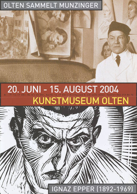 Olten Sammelt Munzinger, Ignaz Epper, Kunstmuseum Olten