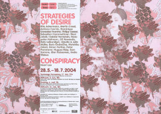 Strategies of Desire, Conspiracy, Kunsthaus Baselland