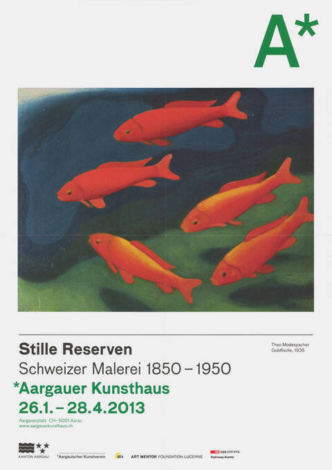 Stille Reserven. Schweizer Malerei 1850–1950, *Aargauer Kunsthaus