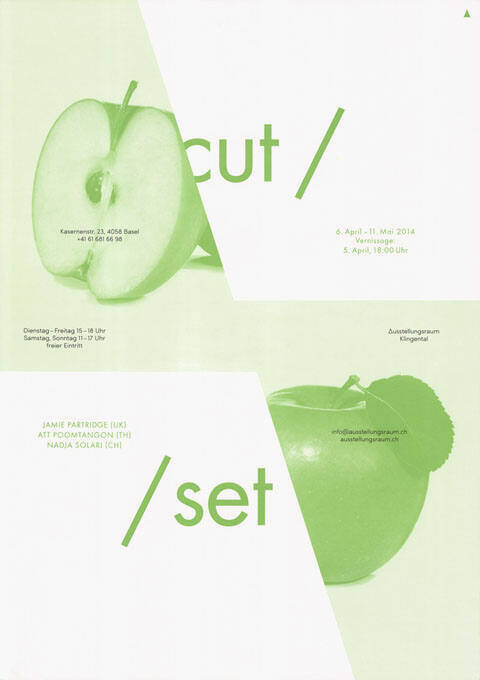 Cut / Set, Ausstellungsraum Klingental