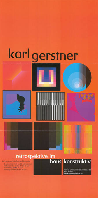 Karl Gerstner, Haus Konstruktiv