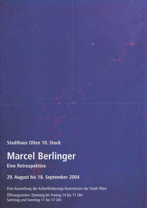 Marcel Berlinger, Stadthaus Olten, 10. Stock