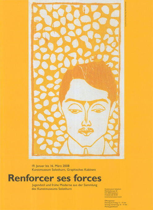 Renforcer ses forces, Kunstmuseum Solothurn