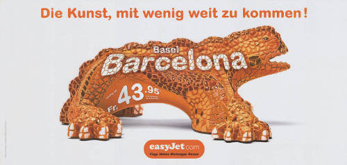 Die Kunst, mit wenig weit zu kommen! Basel, Barcelona, Fr. 43.95, easyJet.com