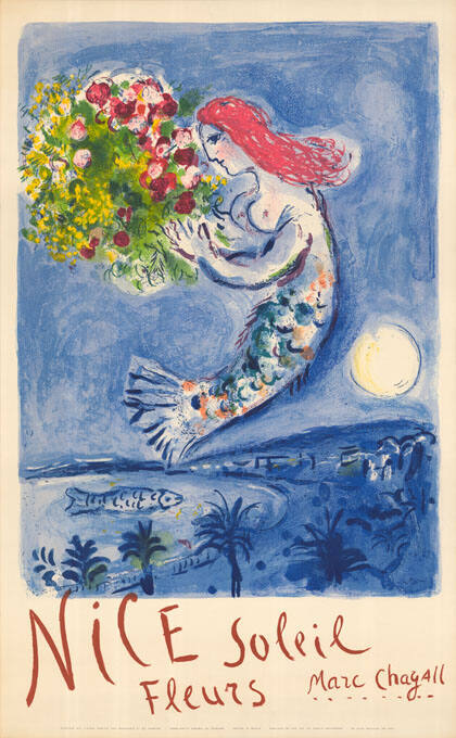 Nice, Soleil, Fleurs, Marc Chagall