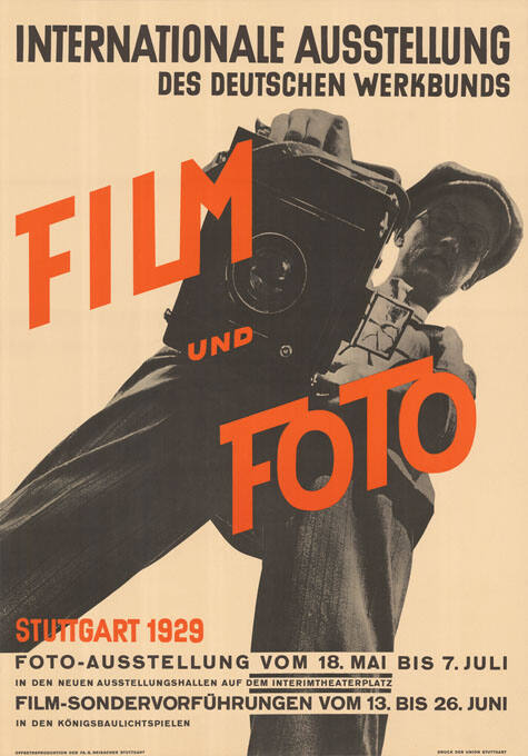 Film und Foto, Internationale Ausstellung des Deutschen Werkbunds, Stuttgart