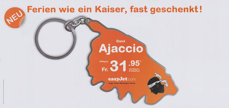 Ferien wie ein Kaiser, fast geschenkt! Basel, Ajaccio, Fr. 31.95, easyJet.com