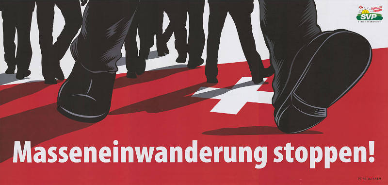 Masseneinwanderung stoppen! SVP