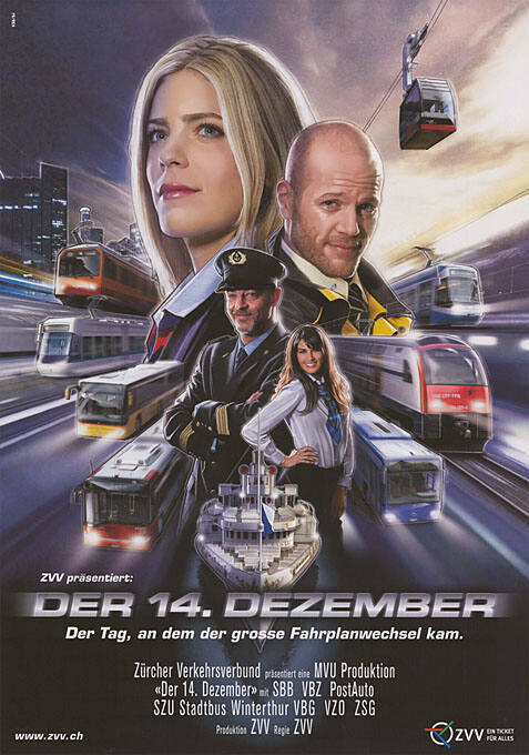 Der 14. Dezember. Der Tag, an dem der grosse Fahrplanwechsel kam. ZVV