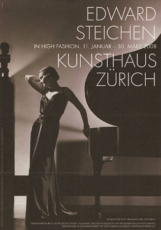 Edward Steichen, Kunsthaus Zürich