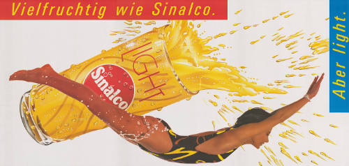 Vielfruchtig wie Sinalco. Aber light.