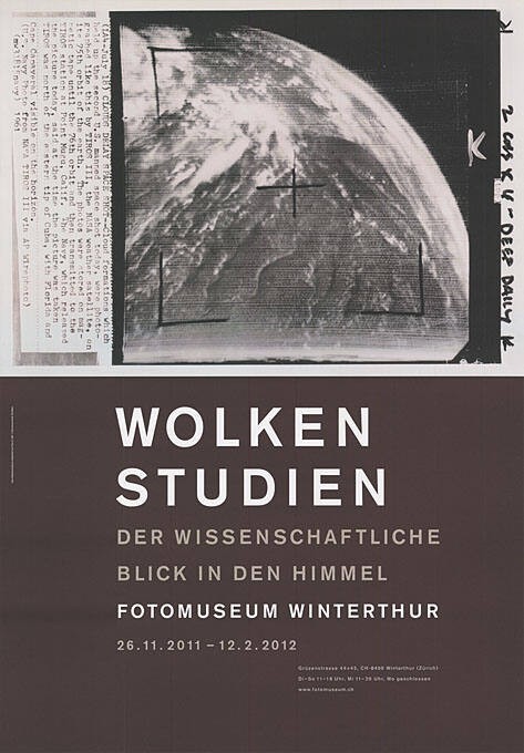 Wolkenstudien, Der wissenschaftliche Blick in den Himmel, Fotomuseum Winterthur