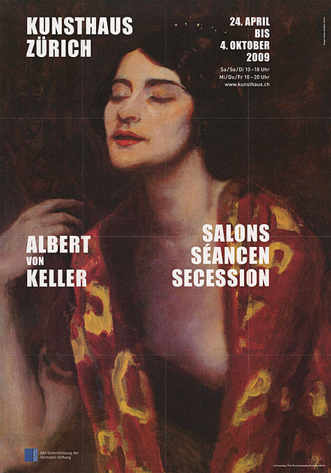 Albert von Keller, Salons, Séancen, Secession, Kunsthaus Zürich