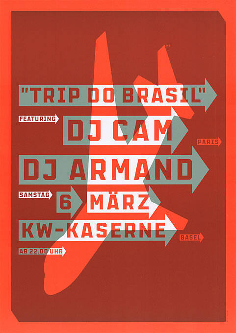 “Trip do Brasil”, DJ Cam, DJ Armano, KW-Kaserne