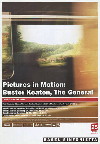 Pictures in Motion: Buster Keanton, The General, Basel Sinfonietta