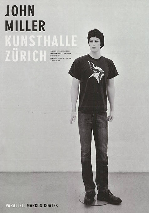 John Miller, Kunsthalle Zürich