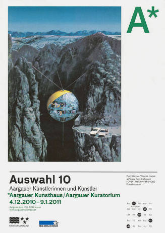 Auswahl 10, Aargauer Künstlerinnen und Künstler, *Aargauer Kunsthaus