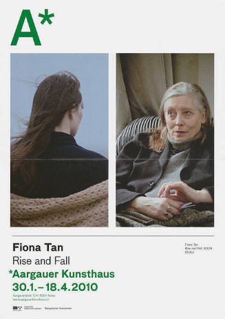 Fiona Tan, Rise and Fall, *Aargauer Kunsthaus