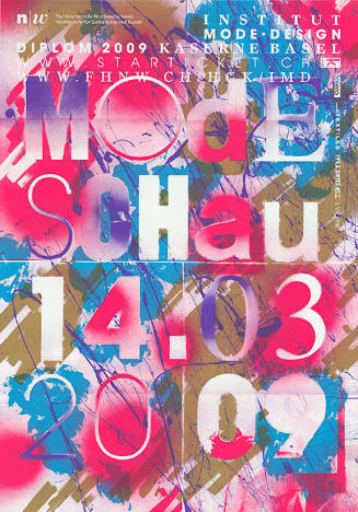 Modeschau, Diplom 2009, Institut Mode-Design, Fachhochschule Nordwestschweiz, Hochschule für Gestaltung und Kunst, Kaserne Basel