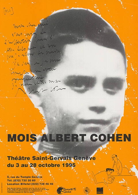 Mois Albert Cohen, Théâtre Saint-Gervais, Genève