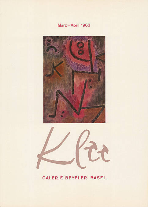 Klee, Galerie Beyeler Basel