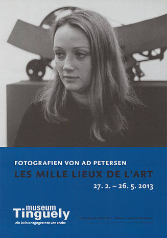 Fotografien von Ad Petersen, Les mille lieux de l’art, Museum Tinguely, Basel