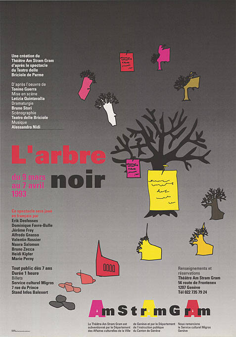 L’arbre noir, Am Stram Gram