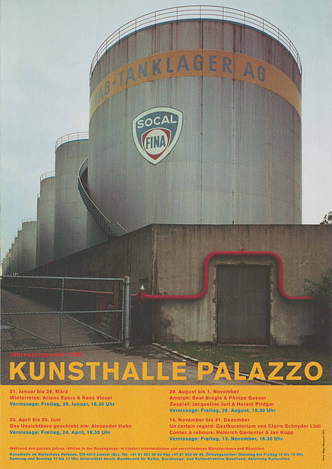 Jahresprogramm 1998, Kunsthalle Palazzo