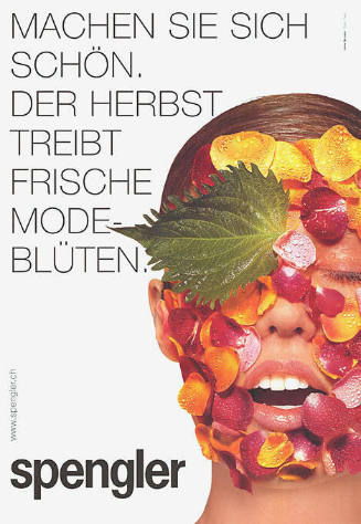 Machen Sie sich schön. Der Herbst treibt frische Modeblüten. Spengler