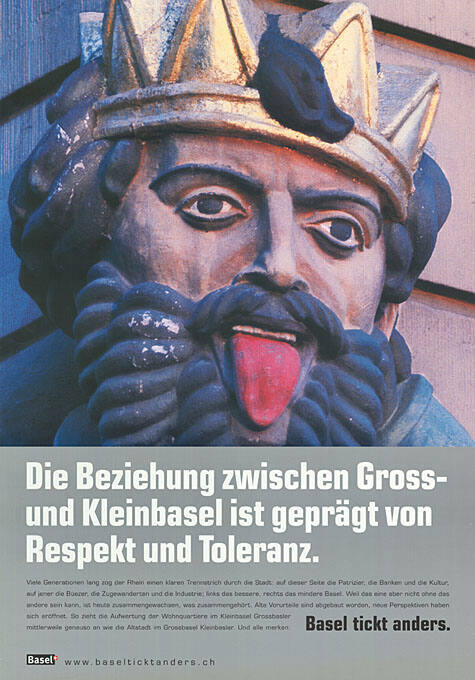 Die Beziehung zwischen Gross- und Kleinbasel ist geprägt von Respekt und Toleranz. Basel tickt anders.