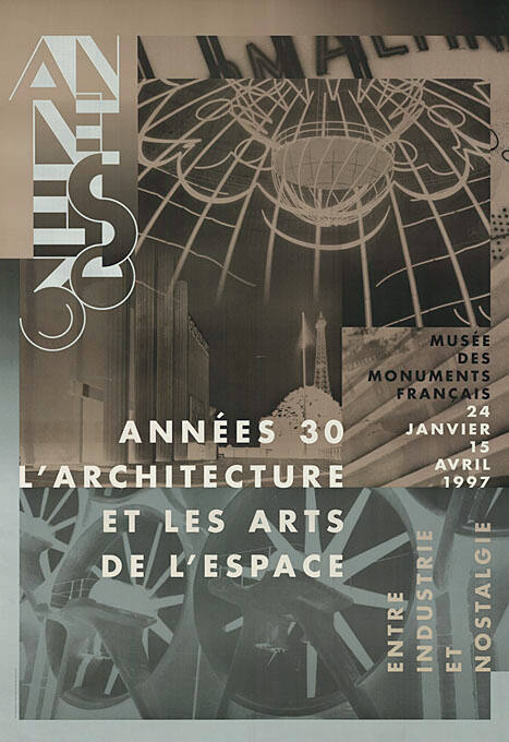 Années 30, L’architecture et les arts de l’espace, Musée des monuments français, Paris