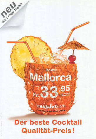 Basel, Mallorca, Fr. 33.95, easyJet.com, Der beste Cocktail Qualität-Preis!