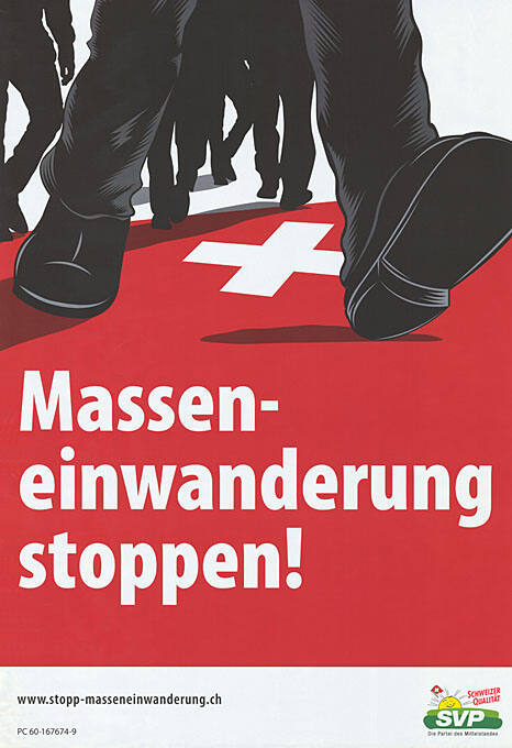 Masseneinwanderung stoppen! SVP